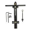 AMEYXGS Archery Recurve Bow Sight Accessories T Shape Archery Shooting Target Sight Adjustable Bowsight with 0.059" Optical Fiber Single Pin Bow Sight for Target Practice (Black) view 2