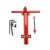 AMEYXGS Archery Recurve Bow Sight Accessories T Shape Archery Shooting Target Sight Adjustable Bowsight with 0.059" Optical Fiber Single Pin Bow Sight for Target Practice (Red) view 2