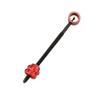 AMEYXGS Archery Recurve Bow Sight Accessories T Shape Archery Shooting Target Sight Adjustable Bowsight with 0.059" Optical Fiber Single Pin Bow Sight for Target Practice (Red) view 3