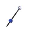 AMEYXGS Archery Recurve Bow Sight Accessories T Shape Archery Shooting Target Sight Adjustable Bowsight with 0.059" Optical Fiber Single Pin Bow Sight for Target Practice (Blue) view 4