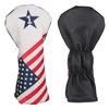 Golf Builder 3pcs/Set USA Stars and Stripes Golf Club Driver Fairway Wood Head Covers 1 3 5 Wood Covers view 2
