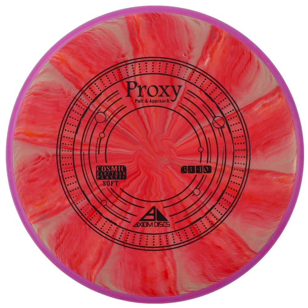 Axiom Discs Cosmic Electron Proxy (Soft) Disc Golf Putter (170-175g / Colors May Vary)