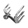 Reborn Pro+ Wakeboard Tower Racks, Quick Release Easily Removes Holder from Tower, 6061 Aluminum Tines, Rubber Bumper Inserts (Double Ski - Polished) view 2