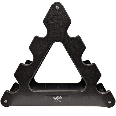 JFIT Dumbbell Tree Rack, Black - Holds up to 40 lbs of Dumbbells (NO WEIGHTS INCLUDED)