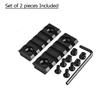 Gotical- 4 Products Combo KeyMod 45 Degree Offset Picatinny Rail Mount with KeyMod Modular, 7 Slots Key mod Rail and 5 Slots Aluminum Key mod Rail (Pack of 4) view 3