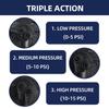 THURSO SURF Paddle Board Pump Dual Chamber SUP Replacement Hand Pump for Inflatables Triple Action Inflation Deflation Lightweight Portable Max 29 psi view 2