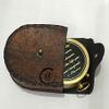 AV Brass Pocket Marine Compass with Leather Case - Gifts for Boy/Girl/Friends view 4