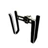 Cradle Wakesurf Tower Rack, Compact Vertical Holder Secures Surfboards Flat Against The Tower, 3.5" Opening, PVC Insert Protects Boards from Dings and Slipping (Wakesurf Rack - Black) view 1