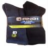 12 pairs And1 6-Black 6-Grey Crew Socks Mens size 6-12.5 And 1 Proplatinum view 1