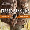 Texas Bushcraft Tarred Bank Line Twine - #36 Black Nylon String for Fishing, Camping and Outdoor Survival Strong, Weather Resistant Bankline Cordage for Trotline (1/4 lb, Twisted) view 3