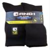 12 pairs And1 Black Lightweight Crew Socks Mens size 6-12.5 And 1 Proplatinum view 1