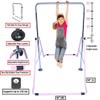 GYMPRO Kids Gymnastics Bar Horizontal Bar Junior Gymnastic Training Equipment Height Adjustable Climb Tower Balance Bar Asymmetric Bar Playground (Pink) view 2