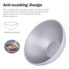 Boundless Voyage 450ml Titanium Double Walled Food Bowl for Adult Children Ultralight Portable Soup Rice Bowl Outdoor Camping Metal Durable Tableware Ti1086T view 4
