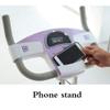 Fitness Bike and ab Trainer Height Adjustable Sporting Equipment Ideal Cardio Trainer with LCD Monitor Maximum Load 100kg,Blue view 3