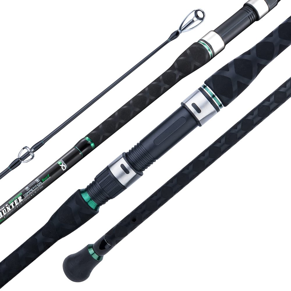 BERRYPRO Surf Spinning Rod IM8 Carbon Surf Fishing Rod (9'/10'/10'6''/11'/12'/13'3'') (10'-2pc)