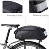 COTEetCI Bike Trunk Bag Bicycle Cargo Rack Bag Commuter Bike Rear Rack Bags view 3