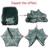 Fish Trap 6 Holes Automatic Fishing Net Shrimp Cage Nylon Foldable Crab Fish Trap Cast 21.3x8.6 view 4