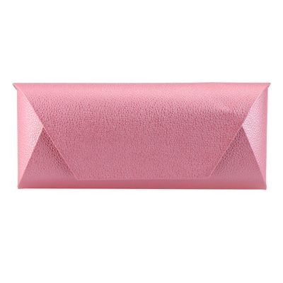 WANXIN Portable Eyeglass Case Eyeglasses Bag for Reading Glasses Spectacles and Small Sunglasses, Sturdy Pocket Size Cases(Pink)