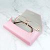 WANXIN Portable Eyeglass Case Eyeglasses Bag for Reading Glasses Spectacles and Small Sunglasses, Sturdy Pocket Size Cases(Pink) view 4