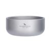 Boundless Voyage 200ml Titanium Double-walled Bowl for Adult Children Ultralight Portable Soup Rice Food Bowl Outdoor Camping Durable Metal Tableware Ti1083T view 1