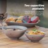 Boundless Voyage 220ml Titanium Double Walled Food Bowl for Adult Children Ultralight Portable Soup Rice Bowl Outdoor Camping Metal Durable Tableware Ti1085T view 3