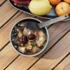 Boundless Voyage 420ml Titanium Double Walled Bowl for Adult Children Ultralight Portable Soup Rice Food Bowl Outdoor Camping Durable Metal Tableware Ti1084T view 3