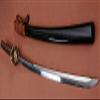 GLW Sword 1095 HIGH Carbon Steel Japanese Samurai Sword UNOKUBI ZUKURI Style FULLTANG Sharp view 2