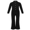 Alvivi Kids Boys Professional Latin Dance Outfits Leotard Shirt with Pants Clothes Set Dance Performance Costumes Black 6