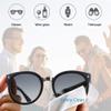 LifeArt Eyeglass Case Hard Shell, Portable Sunglass Case for Women and Men, fashionable PU Leather Eyeglass Case, Lightweight view 4