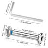 20 Sets Skate Wheel Socket Screw Inline Roller Skate Screws Shaft Hex with 2 Pieces Installation Tool view 2