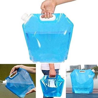FreeLeben Collapsible Water Container Outdoor Hydration Packs 10L Plastic Water Bag Portable Water Tank for Camping, Barbecue, Hiking, Car Water Tank