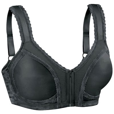 Fox Valley Traders Full Coverage Ultimate Bra, Black, Small