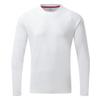 Gill Mens Long Sleeve UV Tec T-Shirt - 50+ UV Sun Protection (White, XXXL) view 1