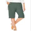 Woman Within Plus Size 7-Day Knit Bermuda Shorts - 4X, Pine view 1
