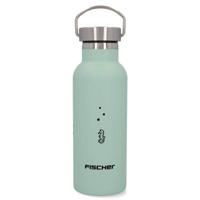 Fischer Girls' Trinkflasche Bottle, Green, Normal