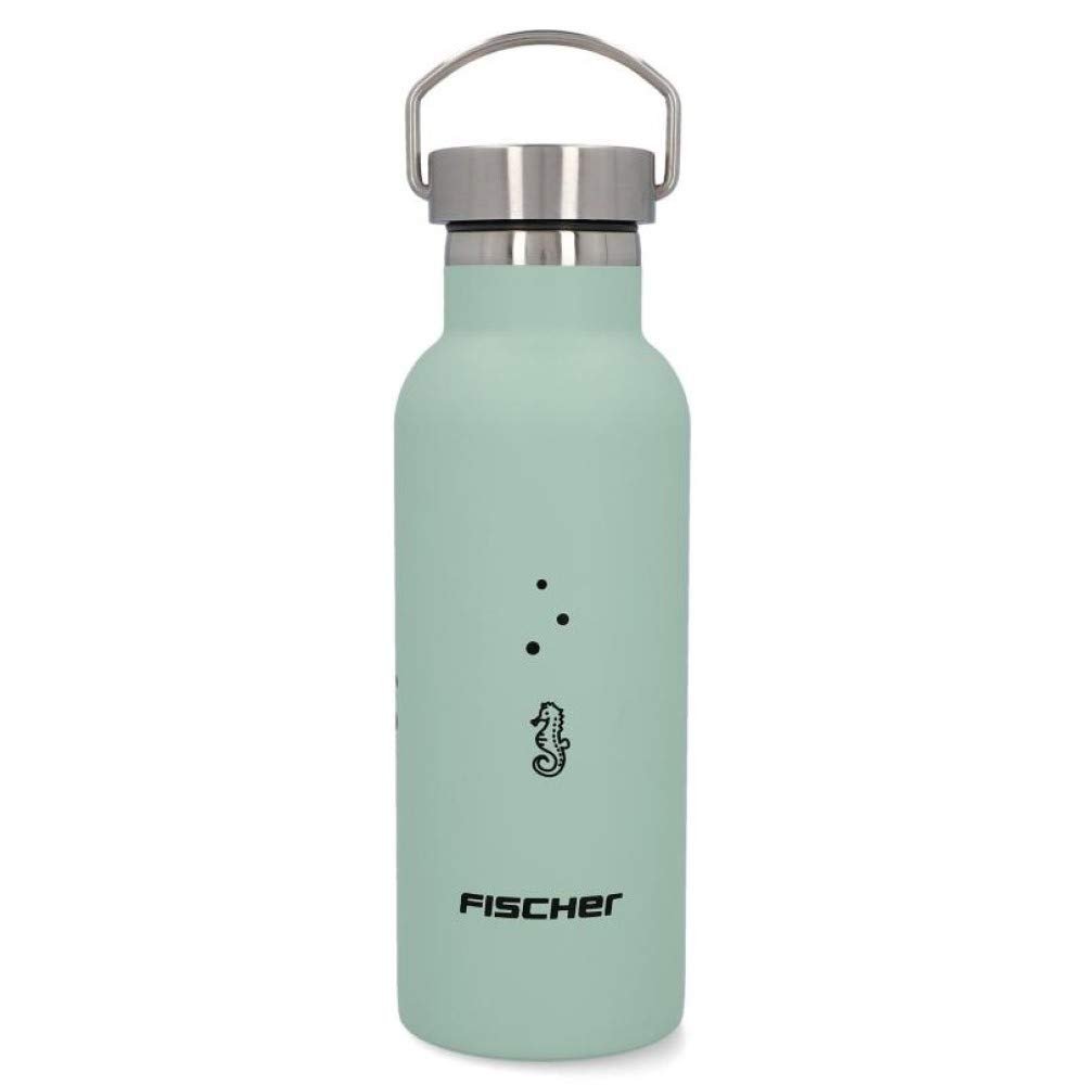 Fischer Girls' Trinkflasche Bottle, Green, Normal