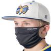 Rawlings | Sports Performance Face Mask | Adult/Large | Head Strap | Black view 3