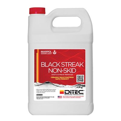 DITEC Black Streak Remover Marine Non-Skid Deck Cleaner | Fast Acting Non Skid Black Streak Remover for Decks | Multi Surface Deck Cleaner (Gallon)