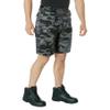 Rothco Tactical Camo BDU Shorts  Rugged Outdoor Hiking Camping Comfortable Cargos, Black Camo, L view 1
