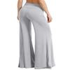 NE PEOPLE Womens Comfy Basic Solid High Waist Stretch Bell Bottom Flare Boho Palazzo Pants Trousers (S-3XL) view 2