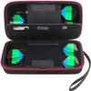 ALKOO Dart Case Holder Bag for 6 pcs Steel and Soft Tip Darts Set, Storage Organizer Holds 6 Darts and Tips, Shafts and Flights Accessories (Cases Only) (Red, Holds 6 darts)