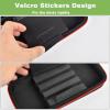 ALKOO Dart Case Holder Bag for 6 pcs Steel and Soft Tip Darts Set, Storage Organizer Holds 6 Darts and Tips, Shafts and Flights Accessories (Cases Only) (Red, Holds 6 darts) view 3