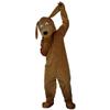 Brown Dog Cartoon Costume Mascot Adult Cartoon Character Outfit Marketing view 2