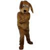 Brown Dog Cartoon Costume Mascot Adult Cartoon Character Outfit Marketing view 3