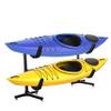 RaxGo Freestanding Kayak Storage Rack, Heavy Duty Storage for Two-Kayak, SUP, Canoe & Paddleboard for Indoor, Outdoor, Garage, Shed, or Dock, Adjustable Height view 1