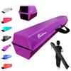 MARFULA 6 FT / 8 FT / 9 FT / 10 FT Balance Beam Folding Floor Gymnastics Equipment for Kids, Non Slip Base, Gymnastics Beam for Training Home Gym Use view 1