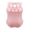 Moily Girls Kids Sleeveless M Straps Back Gymnastics Leotard Ballet Dance Tank Top Activewear Pink 8 view 1