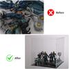 Evron Display Case for Collectibles Assemble Clear Acrylic Box Alternative Glass Case for Display Action Figures Home Storage & Organizing Toys (14x8x8.5 inch; 35x20x21 cm) view 4