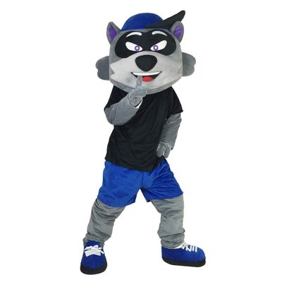 cartoon mascot Raccoon Costume Adult Cartoon Cosplay Fursuit