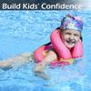 Hyfoo Floaties Swim Vest for Child, Portable Inflatable Pool Floats Swimming Ring with Adjustable Safety Buckle, Safety Swim Arm Bands with Double Surround Air Bag, Durable Float Tube for Kids 7-14yrs view 3